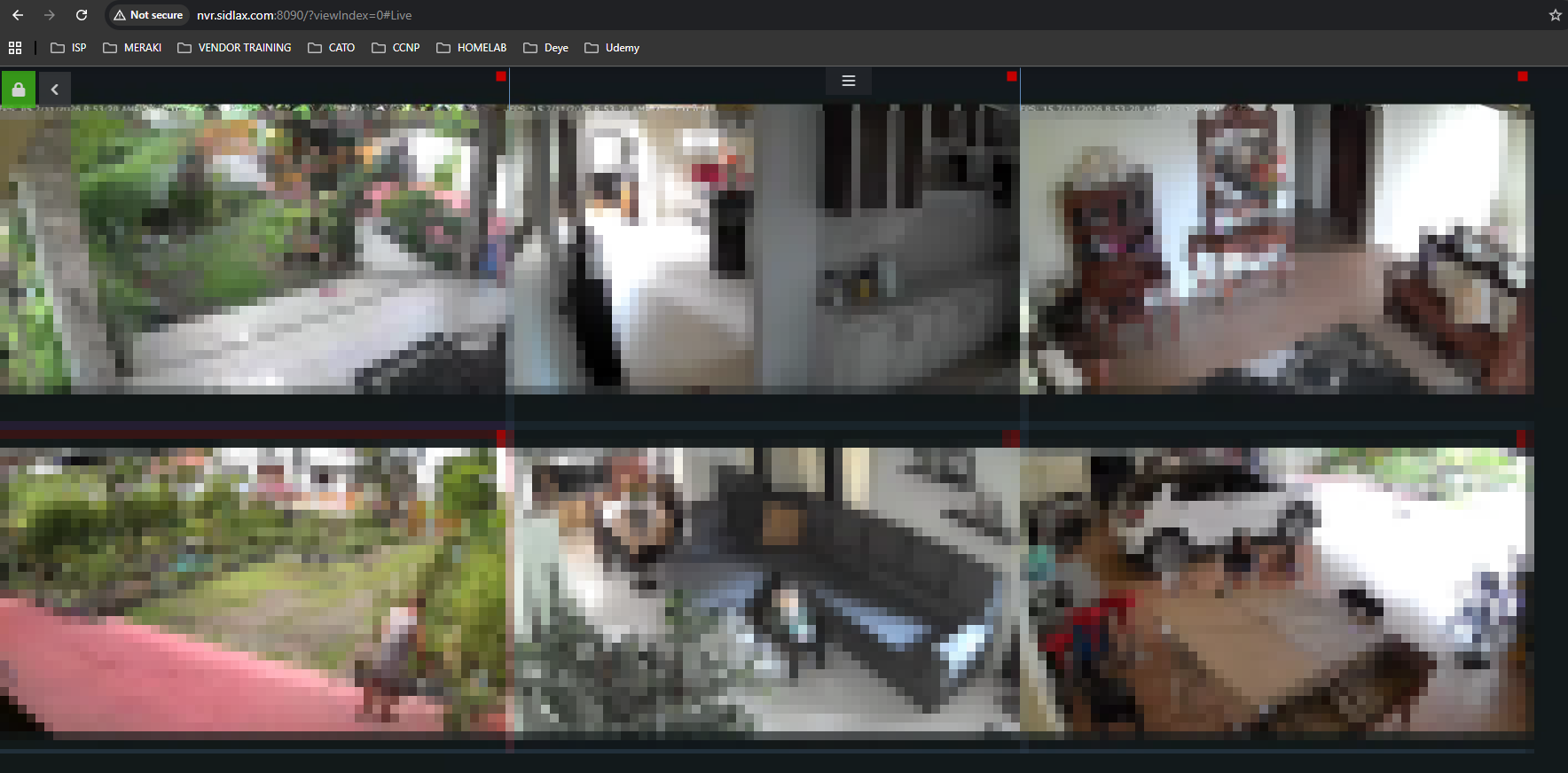 Agent DVR interface